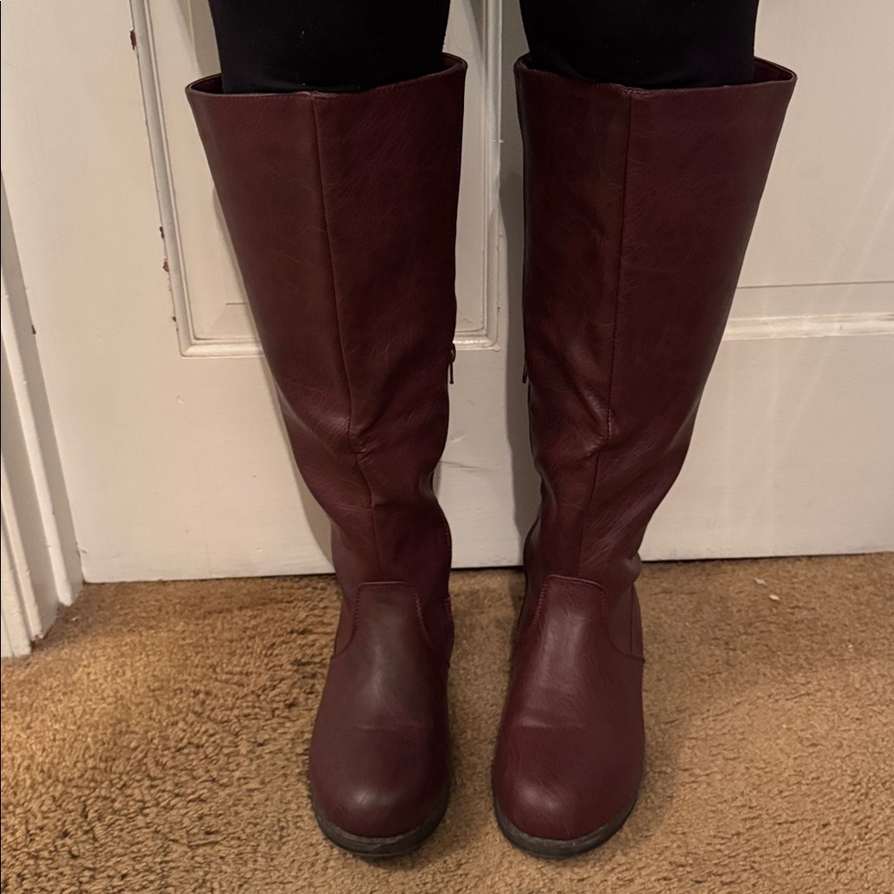 Knee high boots
